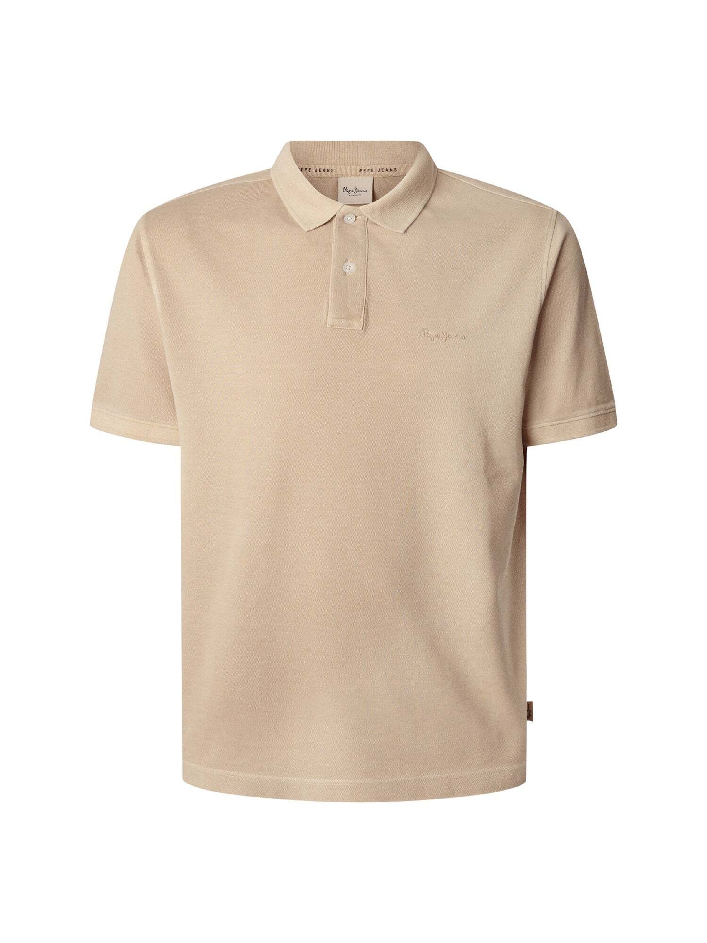 T-Shirt 'New Oliver' Pepe Jeans en beige : devant