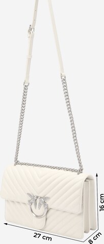 PINKO Crossbody bag 'Love' in White