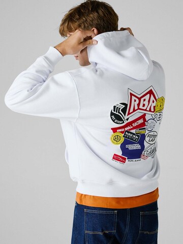 Felpa di Red Bull Racing x Pepe Jeans in bianco