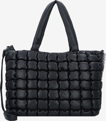 TOM TAILOR DENIM Shoulder Bag in Black: front