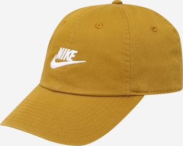 Nike Sportswear Cap in Brown: front