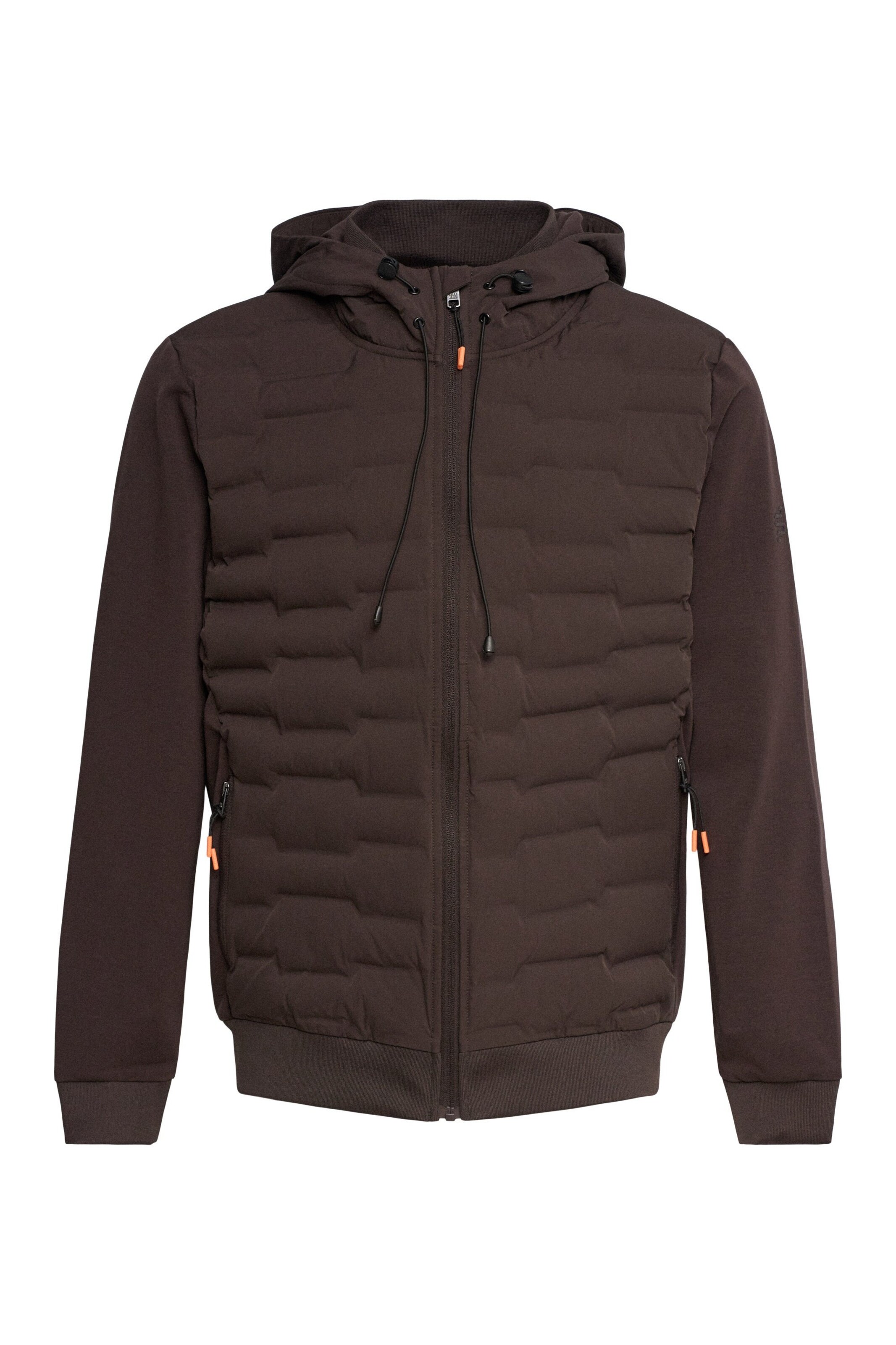 Salsa Jeans Tussenjas in Bruin: voorkant