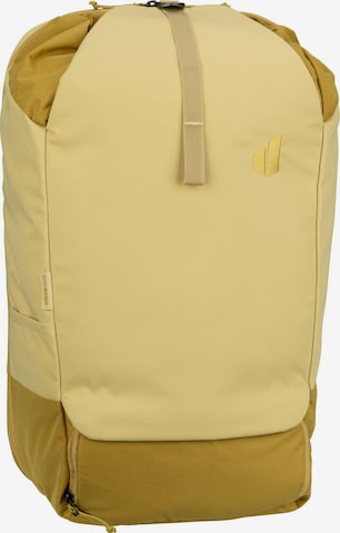 DEUTER Backpack in Yellow: front