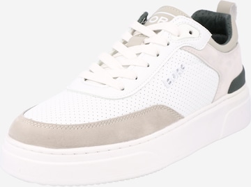 BJÖRN BORG Platform trainers in White: front