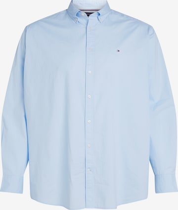 Chemise Tommy Hilfiger Big & Tall en bleu : devant