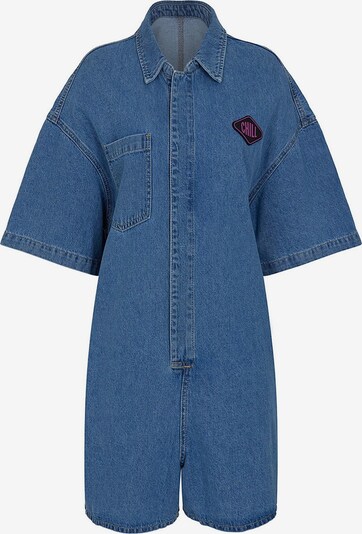 NOCTURNE Jumpsuit in blue denim, Produktansicht