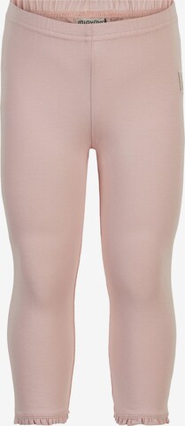 MINYMO Leggings in Pink: front