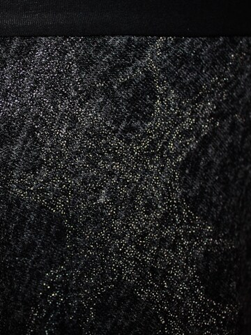 dunkle design Rock 'Feinstrick Glitzer' in Grau