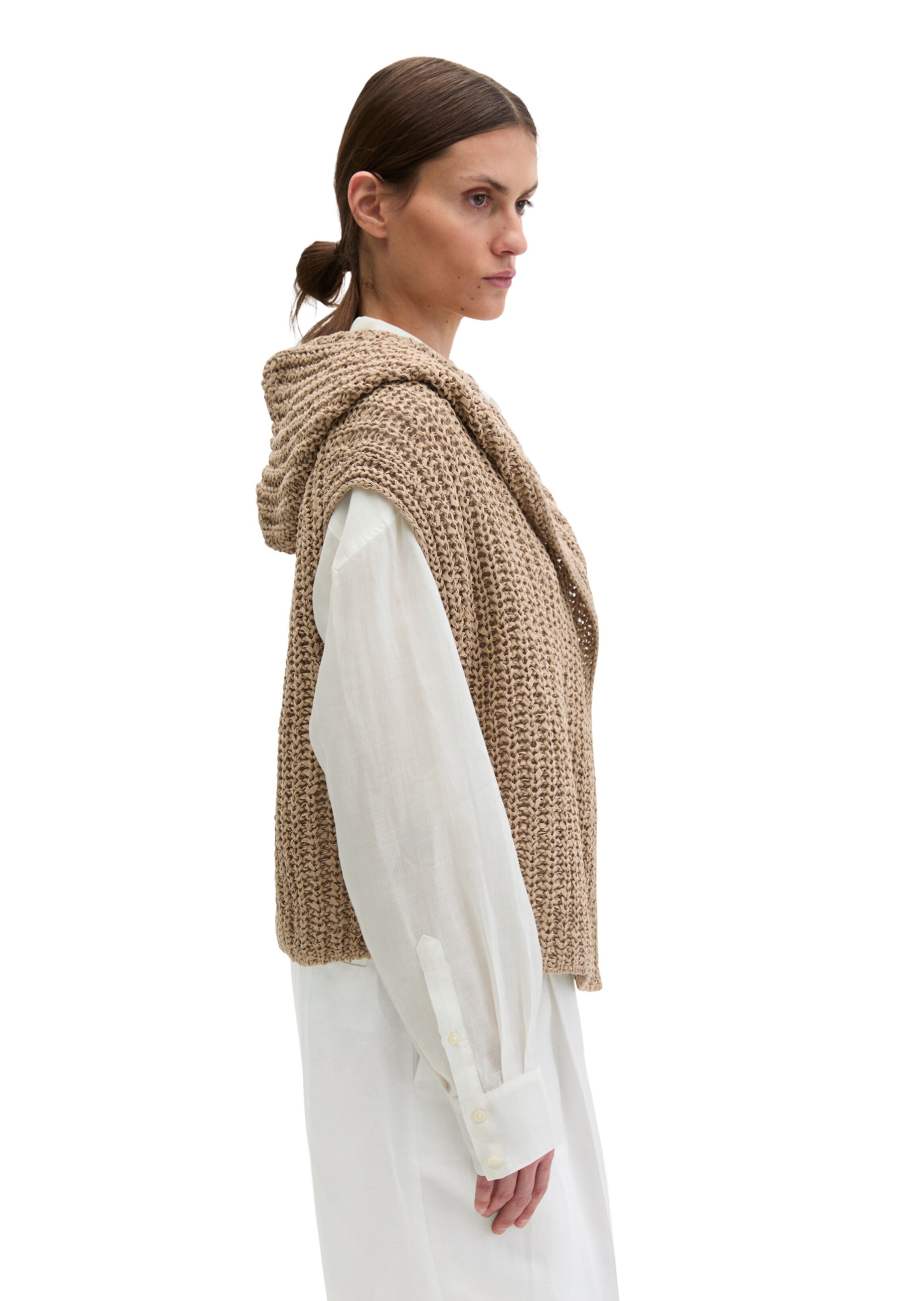Marc O'Polo Strickjacke in Beige