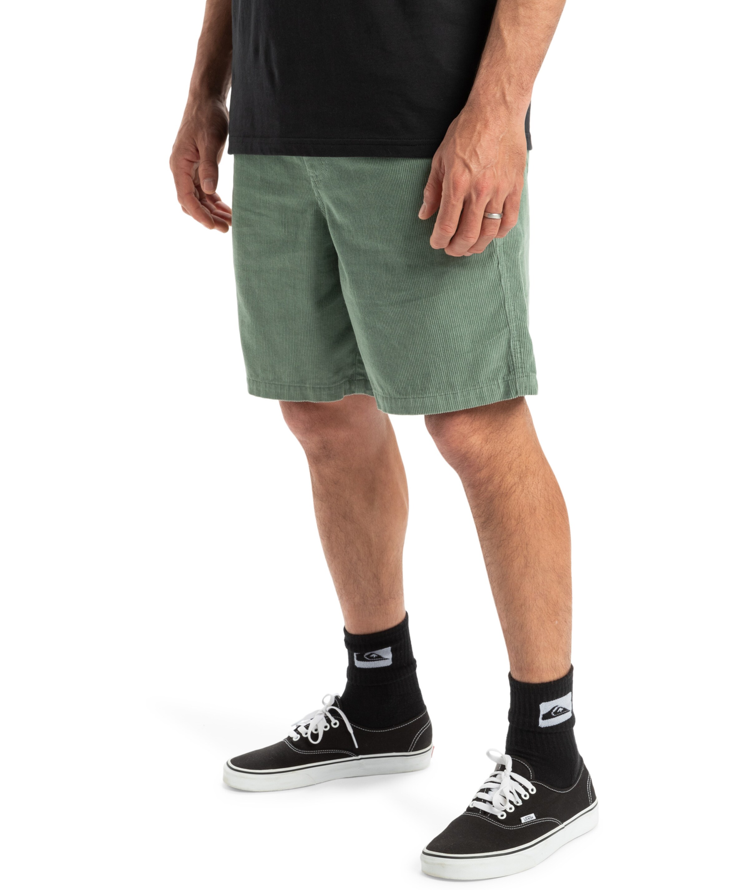 QUIKSILVER Loosefit Sportbroek in Groen