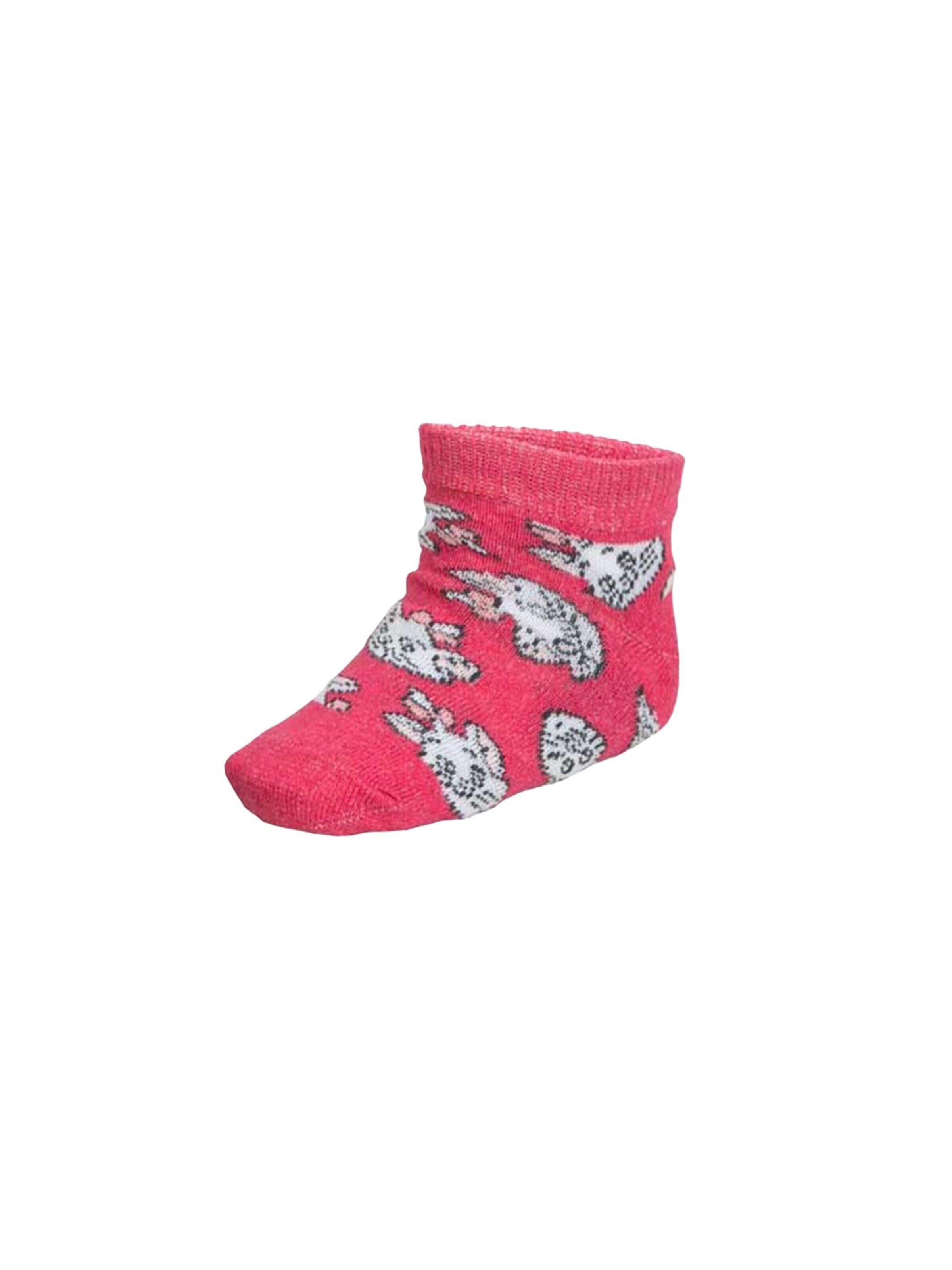 Chaussettes 'Disney Animals - Sneakersocken (3er-Pack)' DISNEY en rose