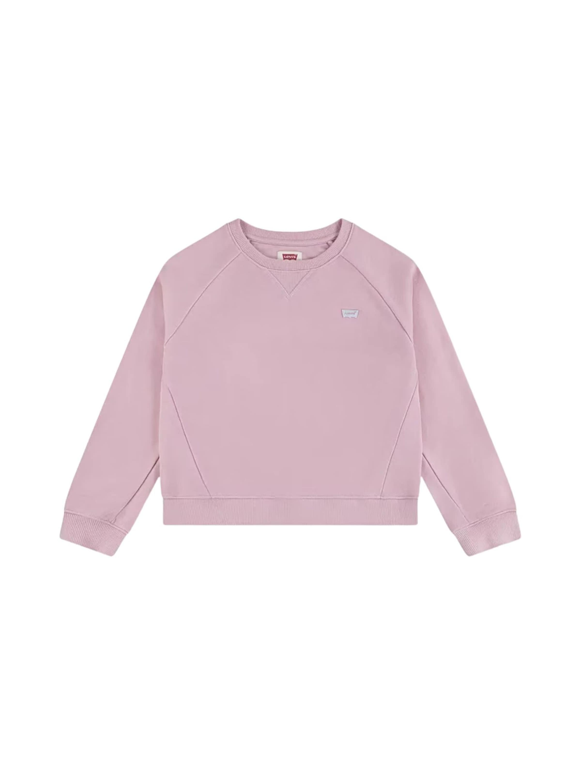 Sweat-shirt 'LEVI'S kids LVG MEET AND GREET CREW Completi' Levi's Kids en rose : devant