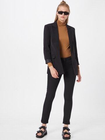 NEW LOOK Slimfit Byxa i svart