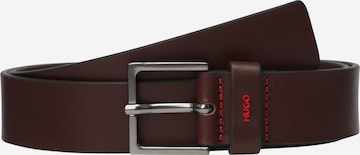 HUGO Belt 'Giove' in Brown: front