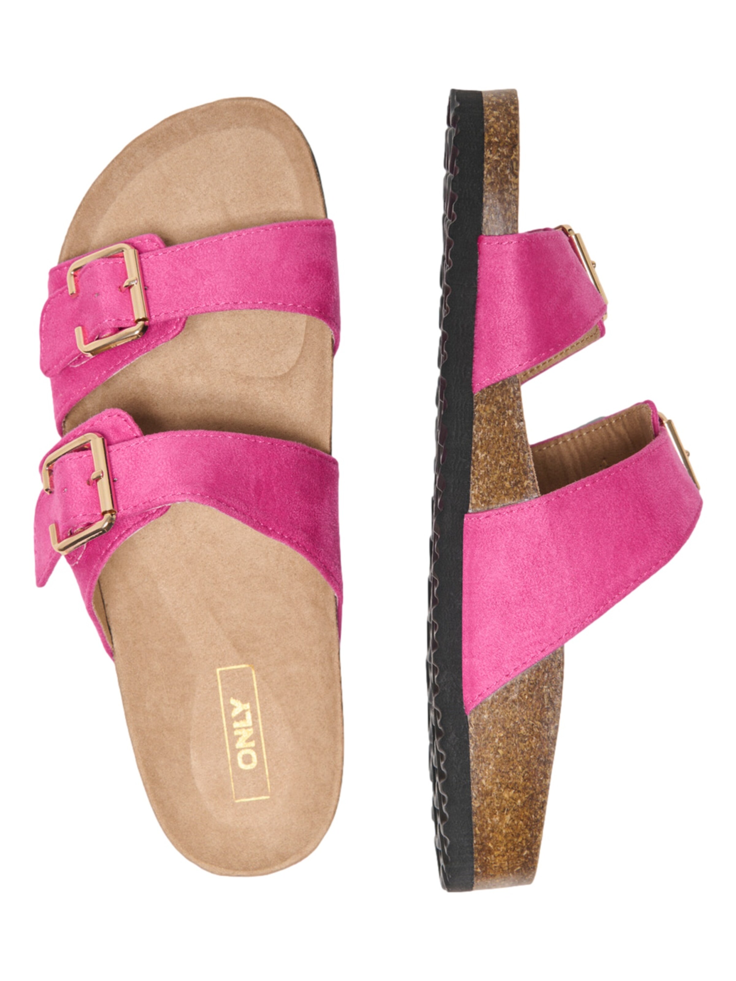 ONLY SHOES Muiltjes 'Maxi' in Roze