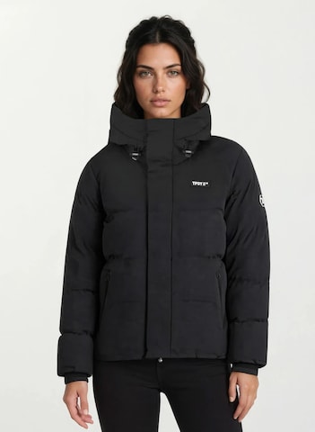 trueprodigy Winter Jacket 'Edris F' in Black: front