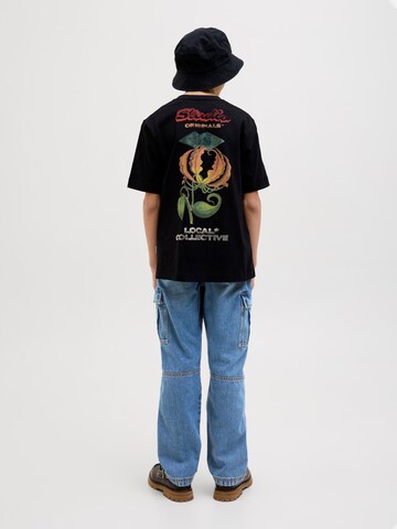 Loosefit Jean 'JJIChris Wade' Jack & Jones Junior en bleu