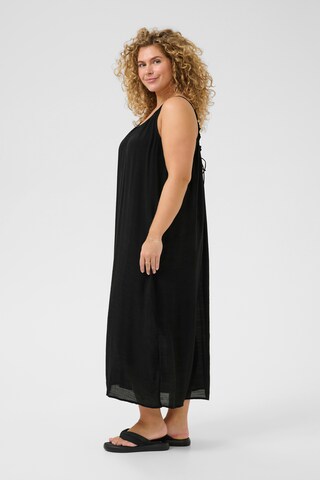 KAFFE CURVE Jurk 'Baya' in Zwart