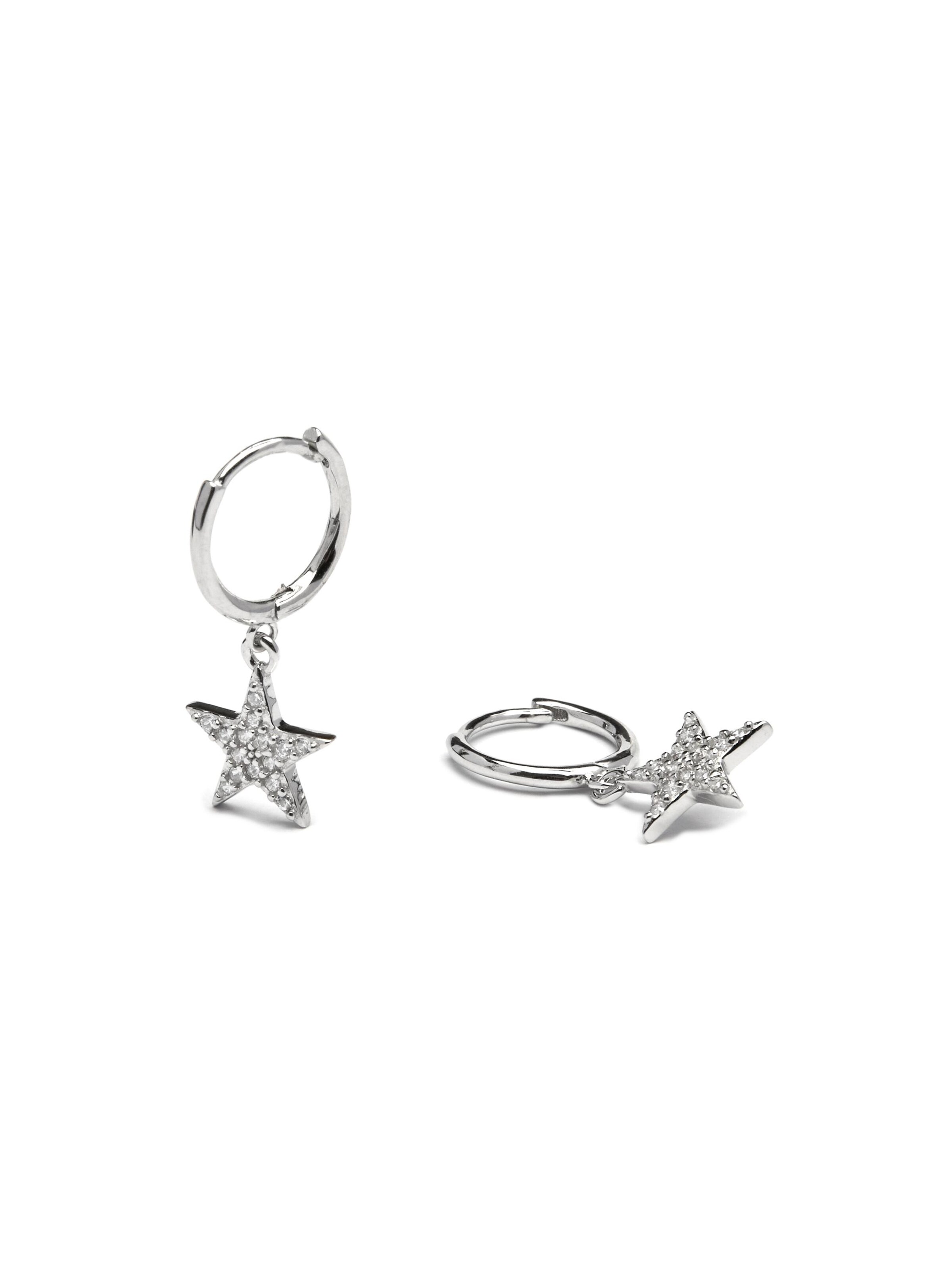 Luxenter Earrings 'Tuthe' in Silver