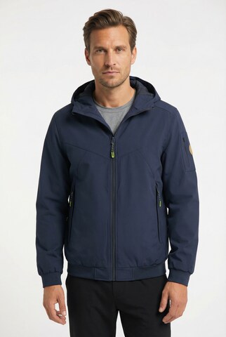 ICEPEAK Outdoor jacket in Blue: front