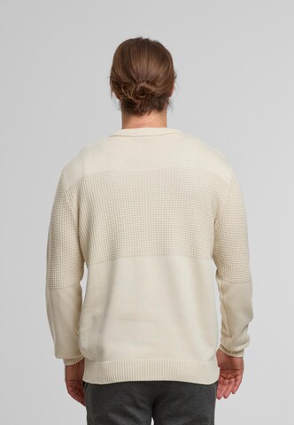 Pull-over 'INFame' INDICODE JEANS en blanc