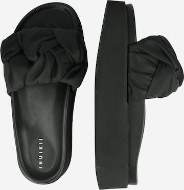 INUIKII Pantolette 'Fjord Flower' i svart