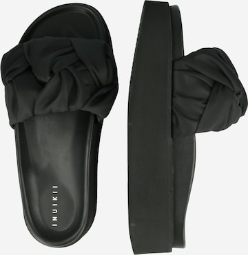 INUIKII Mule 'Fjord Flower' in Black