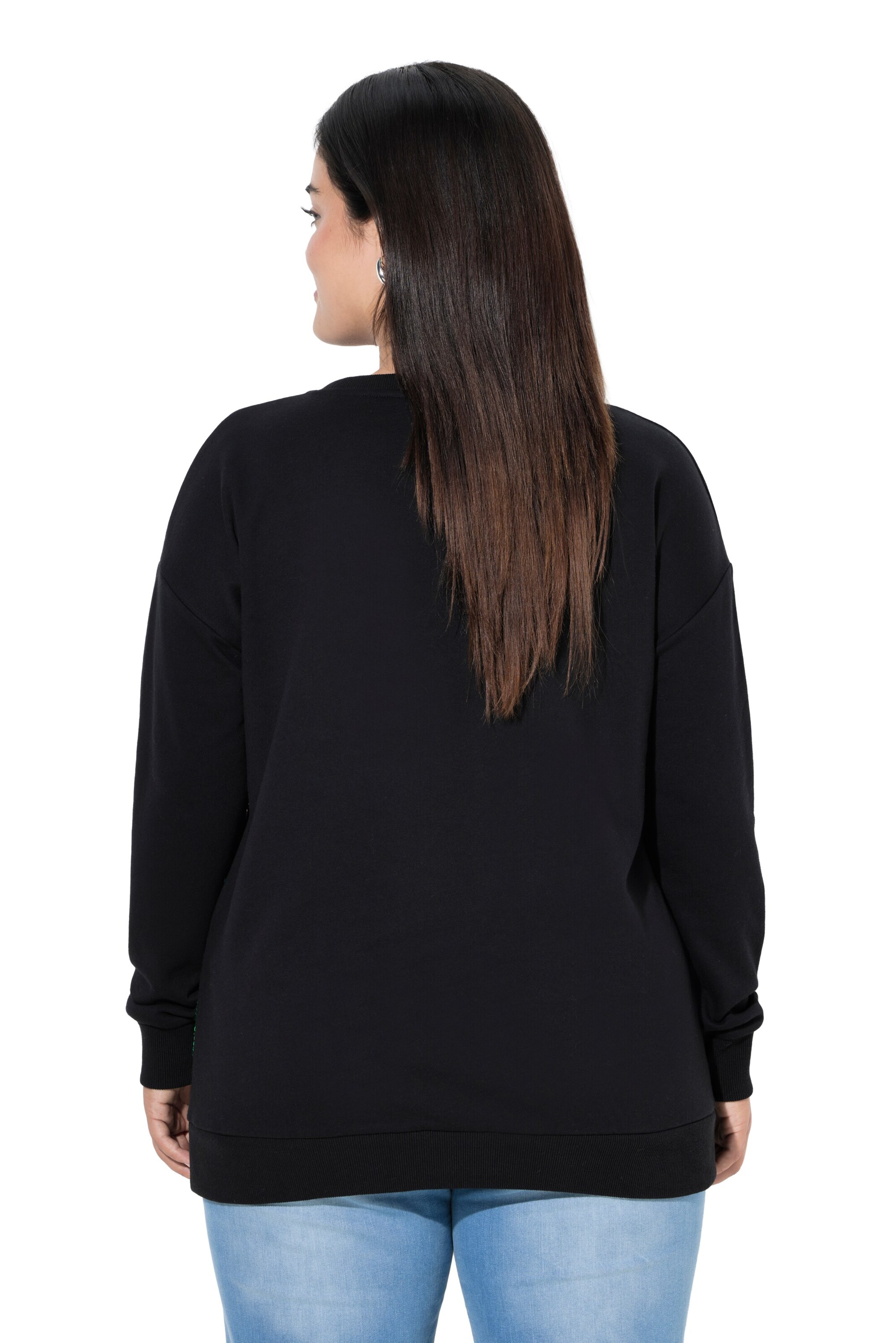 Angel of Style Sweatshirt in Schwarz