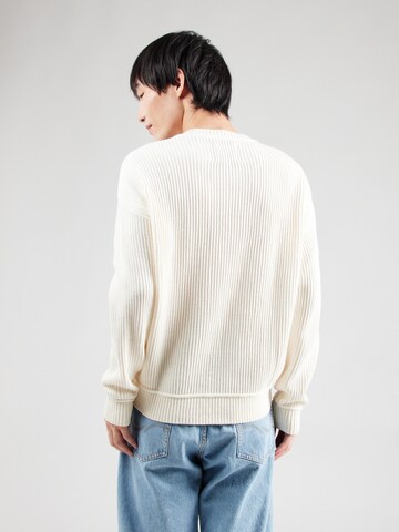 Pull-over HOLLISTER en blanc