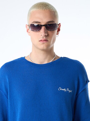 Pulover 'Cedar Rapids' de la VAMOS CLO pe albastru