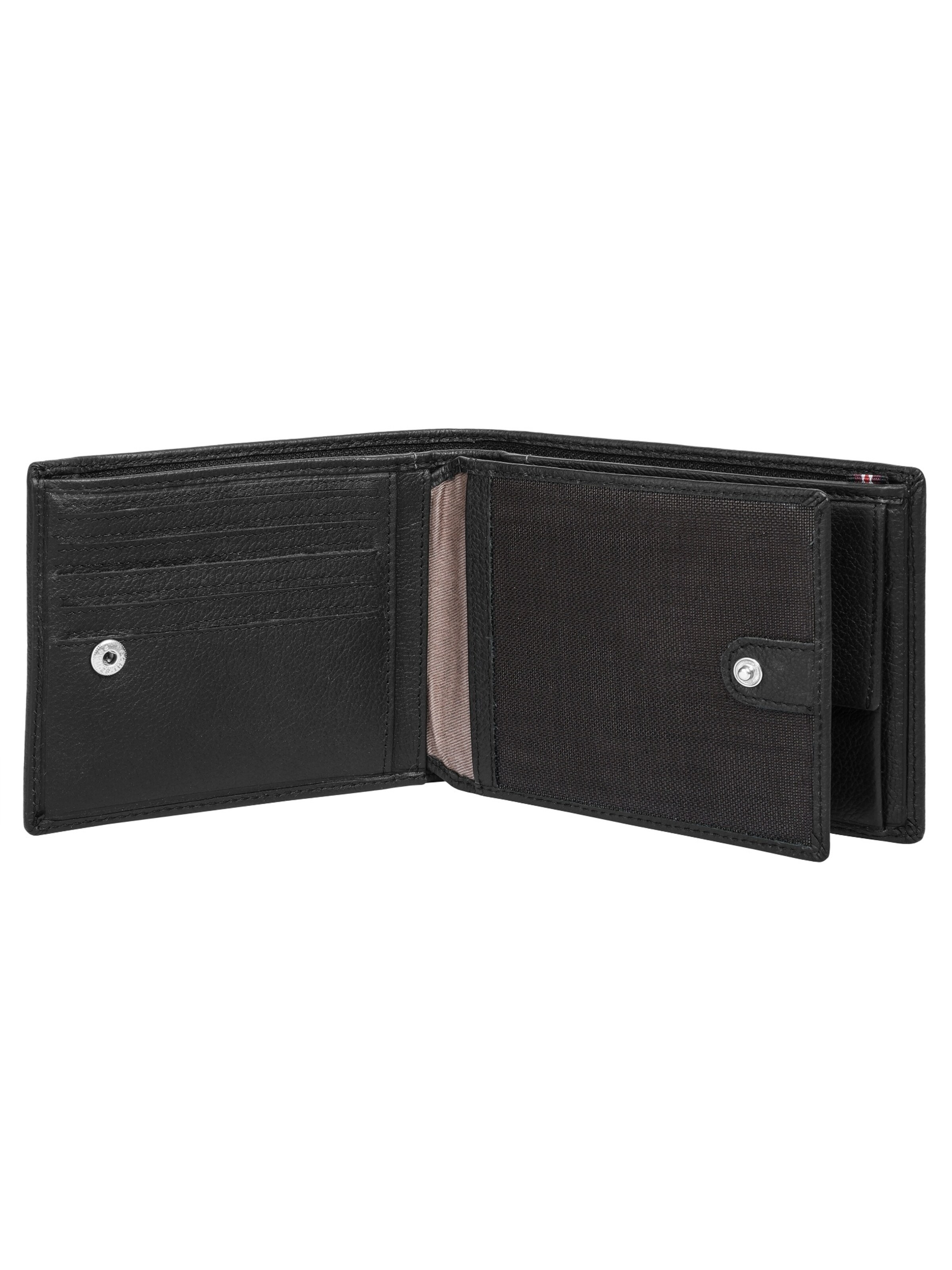 Porte-monnaies 'MEDIO' mano en noir