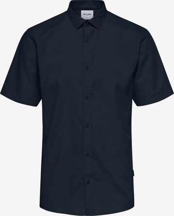 Only & Sons Regular fit Button Up Shirt 'Sane' in Blue: front