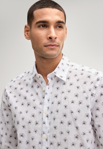 Coupe regular Chemise 'Hanson' JOOP! Jeans en blanc