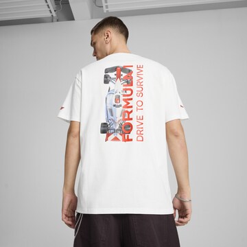 PUMA Functioneel shirt 'F1® Drive to Survive' in Wit