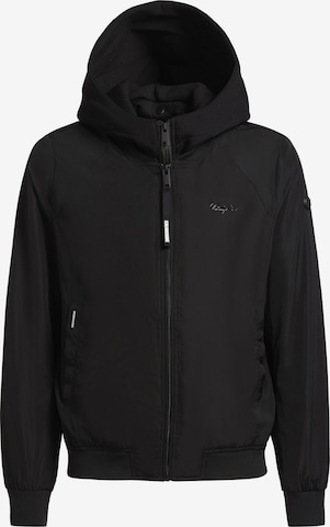 Veste mi-saison 'SEEAM' khujo en noir : devant