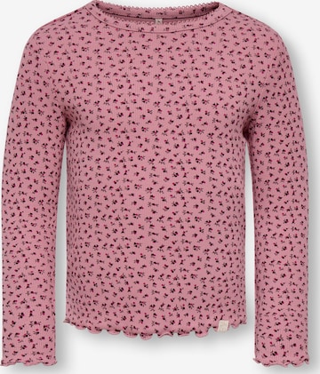 T-Shirt 'KMGTrinny' Only Mini en rose : devant