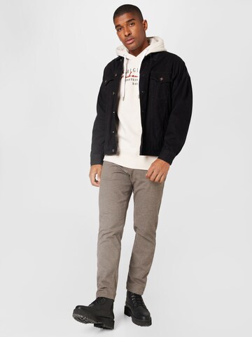 JACK & JONES Sweatshirt 'Willow' in Beige