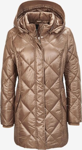 Manteau d’hiver Goldner en beige : devant