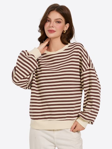 Imily Bela Sweatshirt i brun: forside