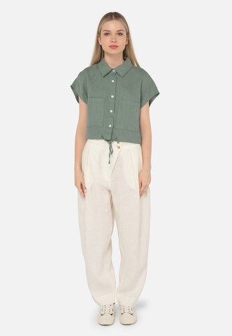 FRESHLIONS Blouse 'Savannah' in Groen
