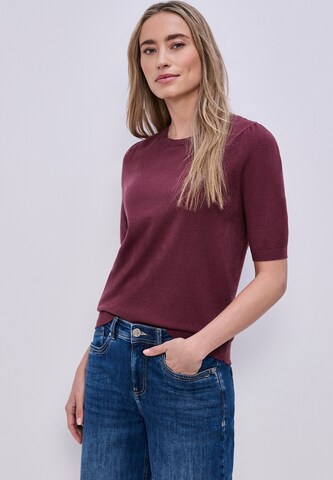 STREET ONE Sweater in Red: front