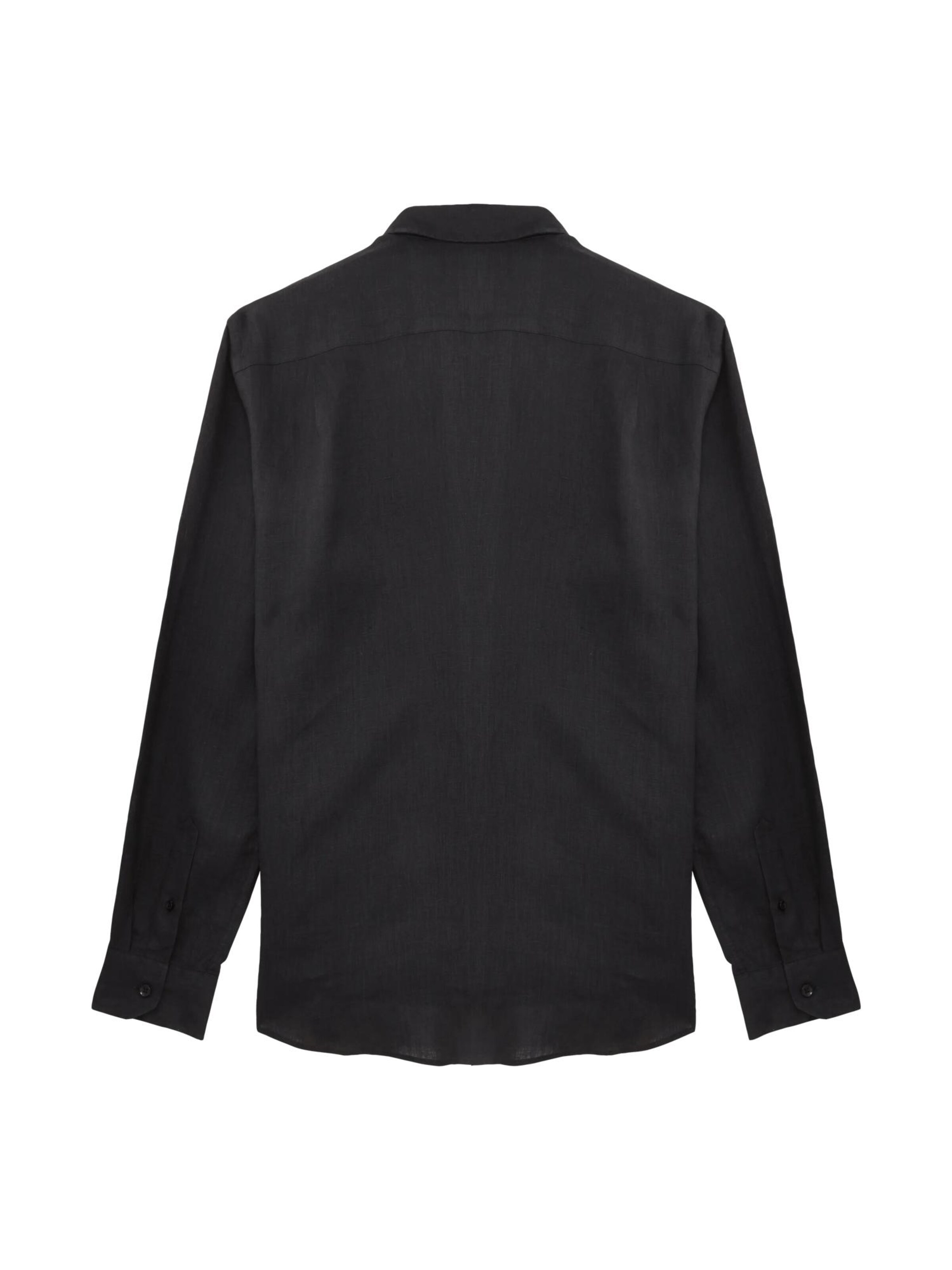 Vilebrequin Regular Fit Hemd‌‌‌‌‌ in Schwarz