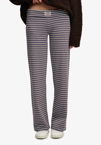 Regular Pantalon 'Athletic Essentials' Superdry & Co en marron : devant