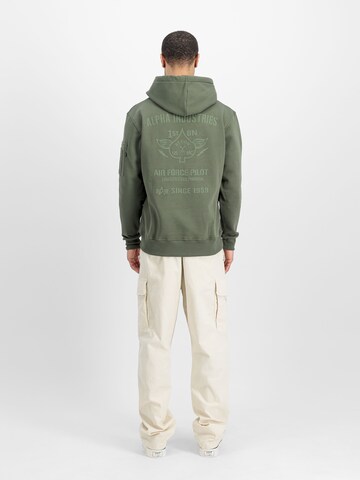 ALPHA INDUSTRIES Sweatshirt 'Air Force' in Grün