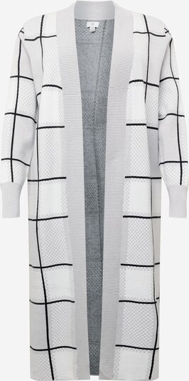 River Island Plus Knit cardigan in Light grey / Black / White, Item view