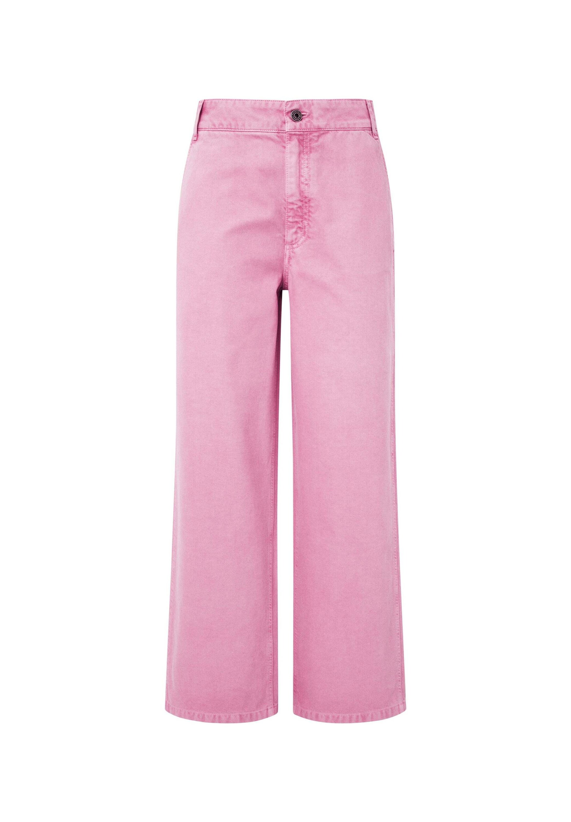 Pepe Jeans Wide Leg Hose ' ANYA ' in Pink: Vorderseite