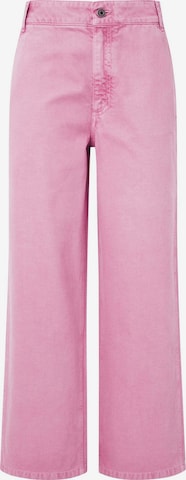 Pepe Jeans Broek ' ANYA ' in Roze: voorkant