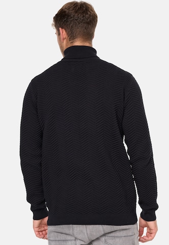 INDICODE JEANS Sweater 'Saini' in Black