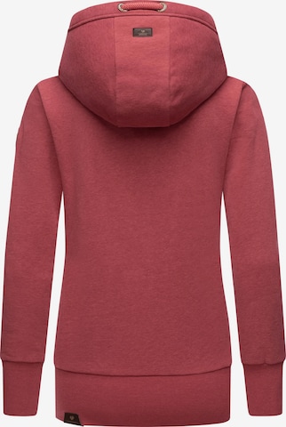 Ragwear Bluza rozpinana 'Neska' w kolorze czerwony