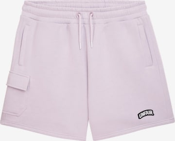 Pantaloni 'Permanent' di Unfair Athletics in lilla: frontale